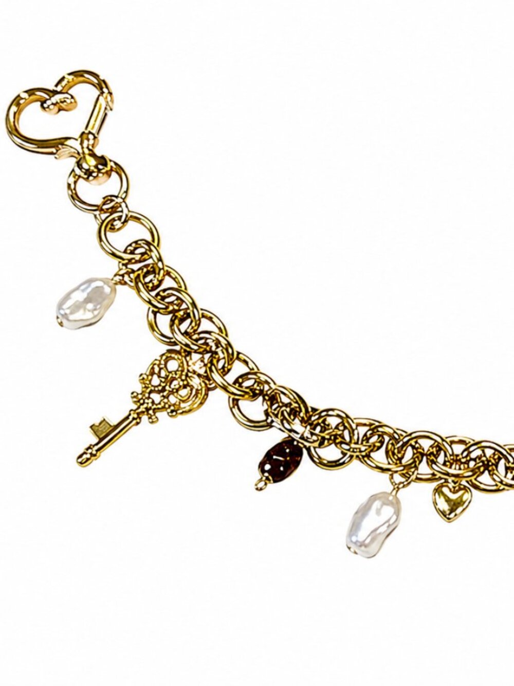 Gold Key Bag Charm - Picture 5 of 10